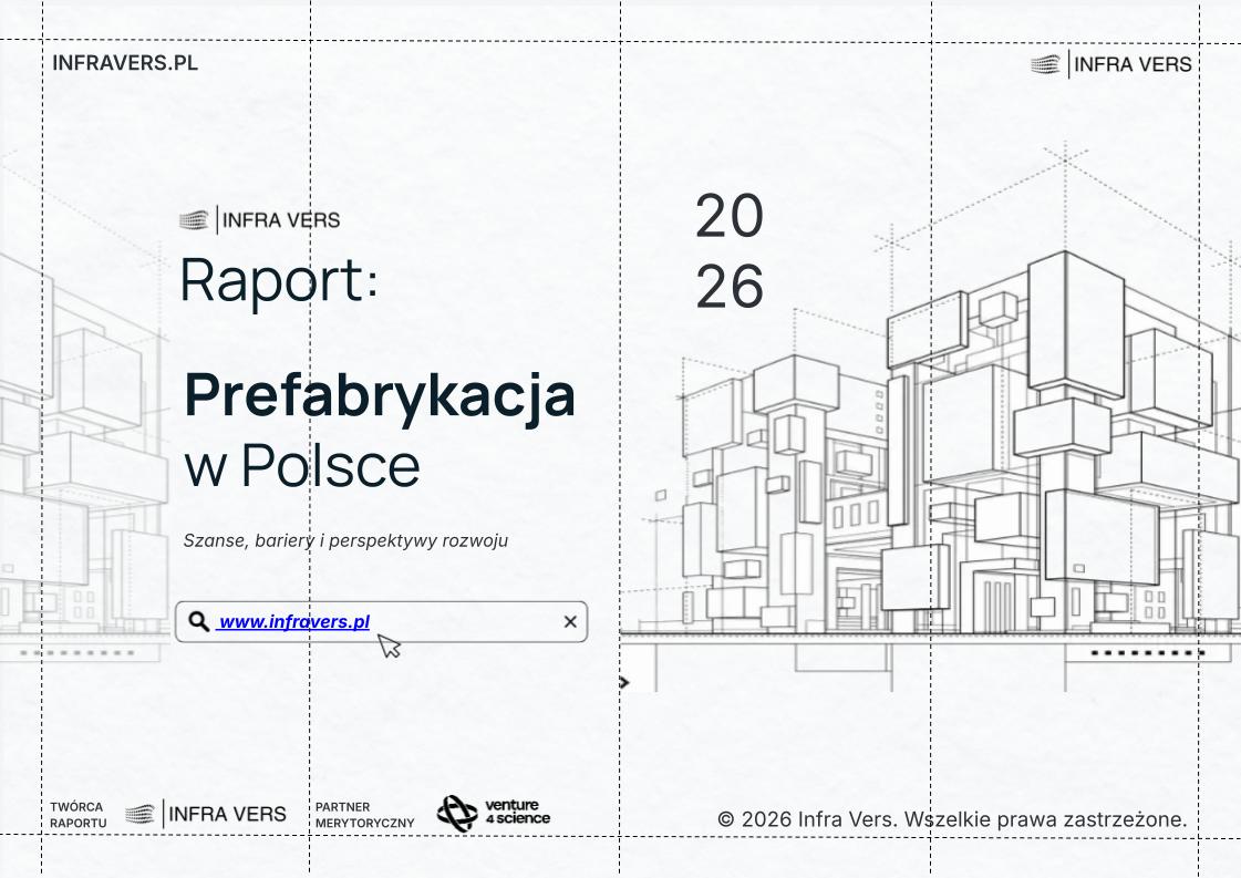 Okładka raportu Prefabrykacja w Polsce 2026